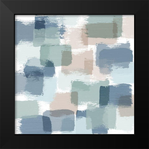 Distant Tides Black Modern Wood Framed Art Print by Carpentieri, Natalie