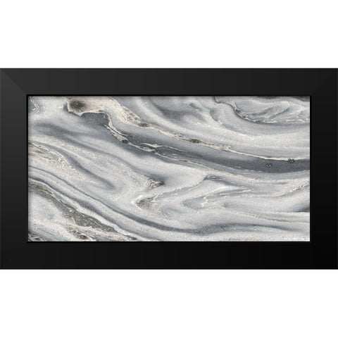 Amalfi Black Modern Wood Framed Art Print by Jill, Susan