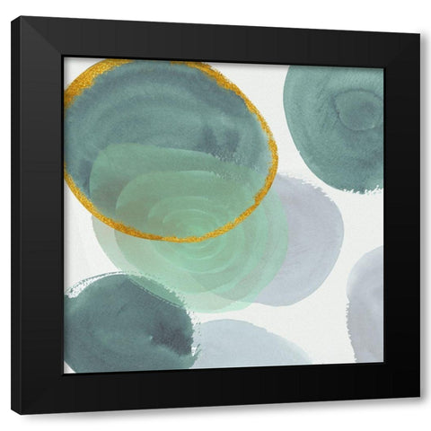 Ontario II Black Modern Wood Framed Art Print with Double Matting by Jill, Susan