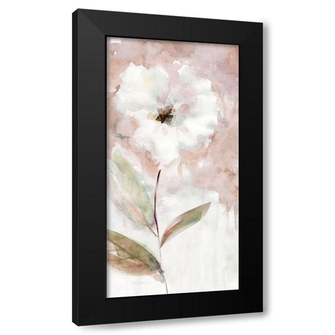 Summer Bloom I Black Modern Wood Framed Art Print with Double Matting by Robinson, Carol