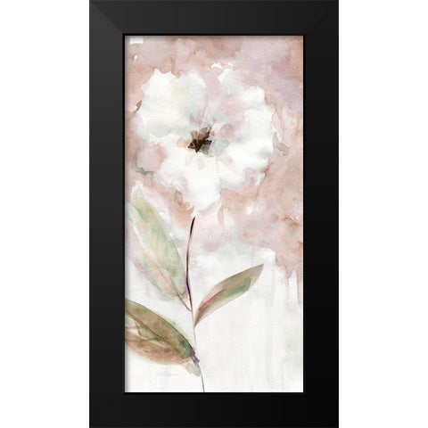 Summer Bloom I Black Modern Wood Framed Art Print by Robinson, Carol
