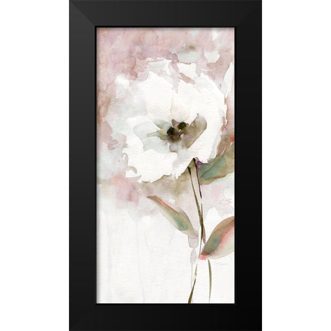 Summer Bloom II Black Modern Wood Framed Art Print by Robinson, Carol