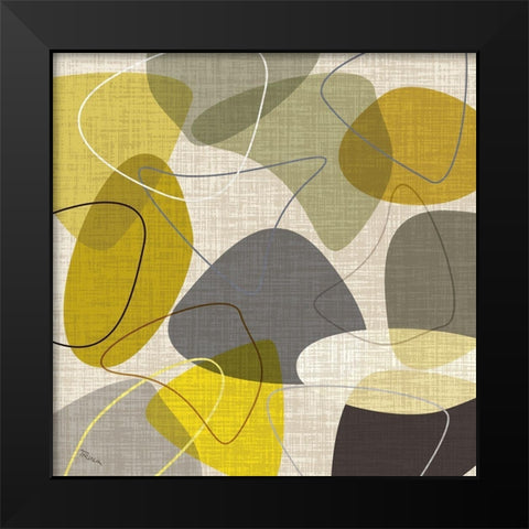 Sandstone II Black Modern Wood Framed Art Print by Craven, Katrina