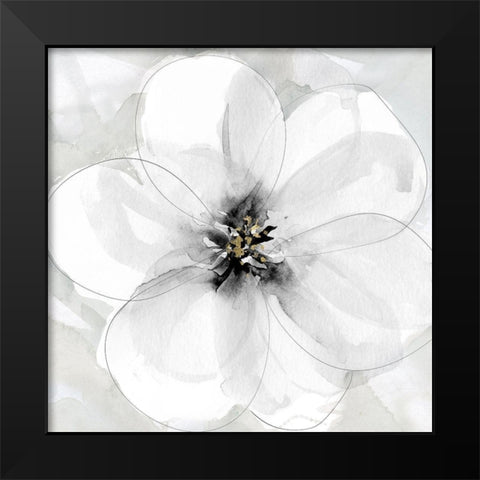 Bold Beginnings I Black Modern Wood Framed Art Print by Robinson, Carol