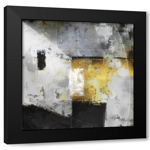 Uptown Tempo I Black Modern Wood Framed Art Print by Berman, Ken