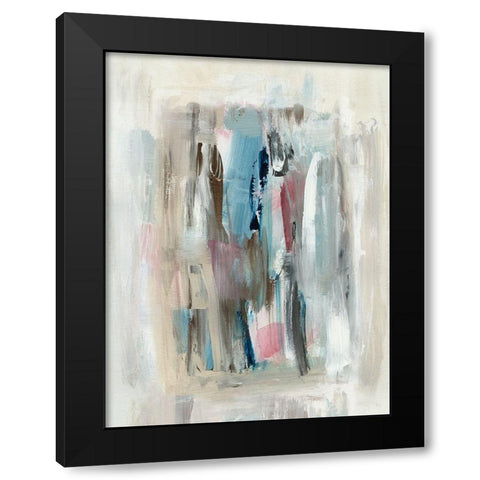 Rain Shadow I Black Modern Wood Framed Art Print by Jill, Susan