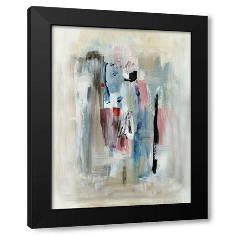Rain Shadow II Black Modern Wood Framed Art Print by Jill, Susan