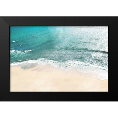 Maui Tides Black Modern Wood Framed Art Print by Carpentieri, Natalie