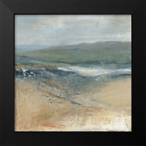 Rolling Seaside I Black Modern Wood Framed Art Print by Robinson, Carol