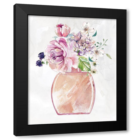 Fragrance of Summer II Black Modern Wood Framed Art Print by Robinson, Carol