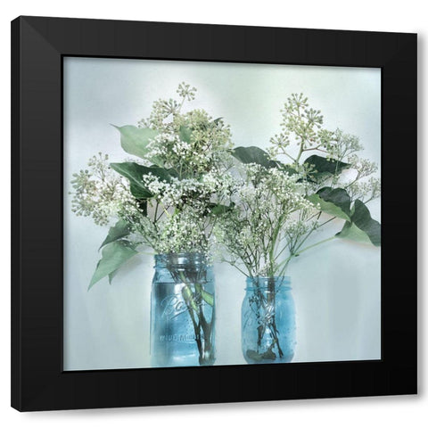 Bloomin Wild I Black Modern Wood Framed Art Print by Weisz, Irene