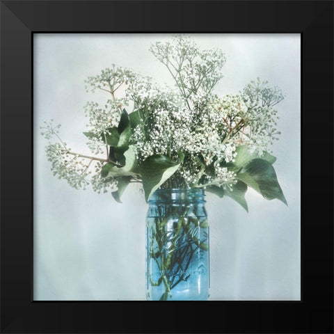 Bloomin Wild II Black Modern Wood Framed Art Print by Weisz, Irene
