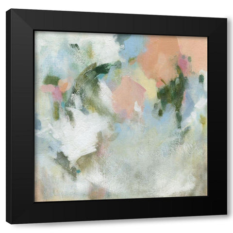 Daring Spirit Black Modern Wood Framed Art Print with Double Matting by Robinson, Carol
