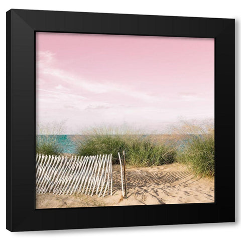 Sugar Sky Black Modern Wood Framed Art Print by Day, Richard and Susan