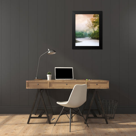 Beguiled Black Modern Wood Framed Art Print by Klass, Raymond