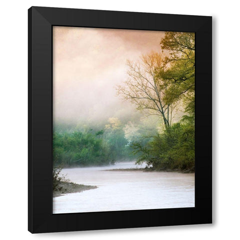 Beguiled Black Modern Wood Framed Art Print by Klass, Raymond