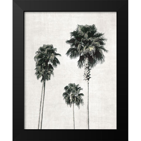 Sketchbook Palm Black Modern Wood Framed Art Print by Carpentieri, Natalie