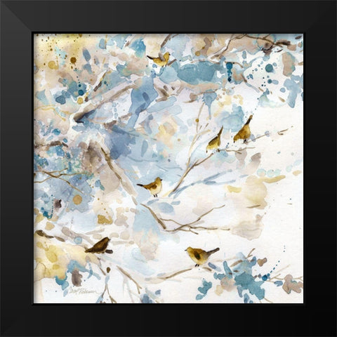 Topaz Spring I Black Modern Wood Framed Art Print by Robinson, Carol