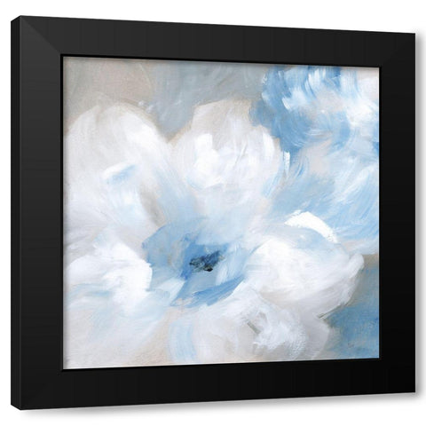 Dreamy Dance Black Modern Wood Framed Art Print with Double Matting by Nan