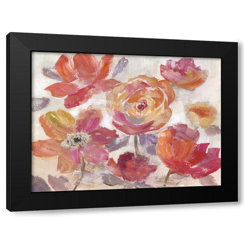 Fancy Free Black Modern Wood Framed Art Print with Double Matting by Nan