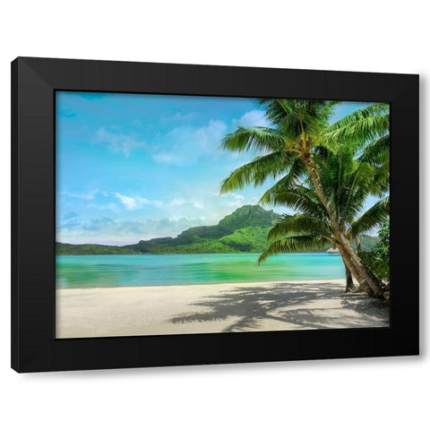 Getting There Black Modern Wood Framed Art Print by Calascibetta, Mike