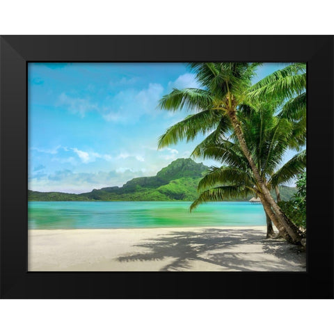 Getting There Black Modern Wood Framed Art Print by Calascibetta, Mike