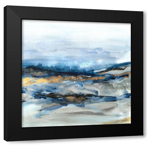 Hidden Spring Black Modern Wood Framed Art Print by Jill, Susan