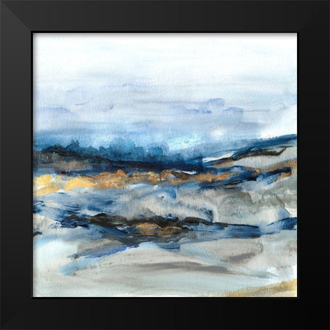 Hidden Spring Black Modern Wood Framed Art Print by Jill, Susan