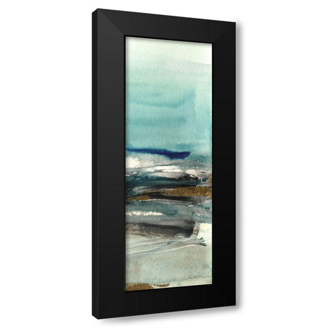 View From Slausson Mountain II Black Modern Wood Framed Art Print with Double Matting by Jill, Susan