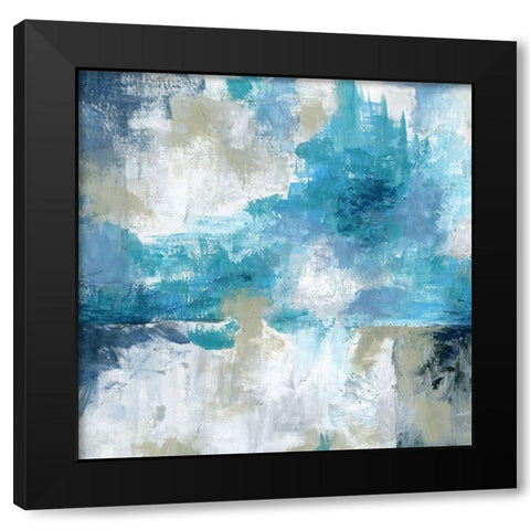 By the Sea Black Modern Wood Framed Art Print by Craven, Katrina