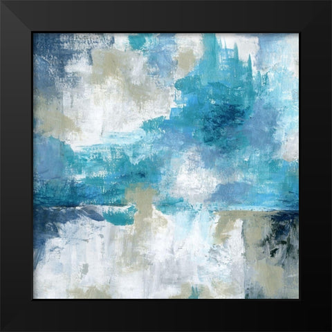 By the Sea Black Modern Wood Framed Art Print by Craven, Katrina