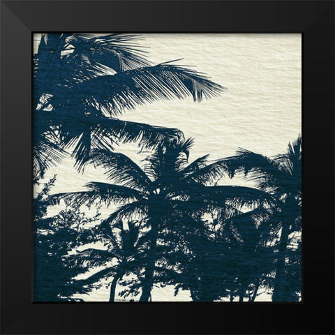 Caicos II Black Modern Wood Framed Art Print by Jill, Susan