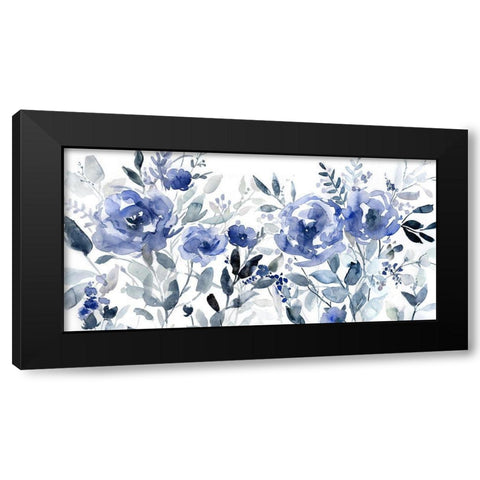 Painters Field of Flowers Black Modern Wood Framed Art Print by Robinson, Carol