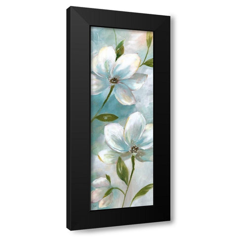 Spring Promise I Black Modern Wood Framed Art Print by Nan