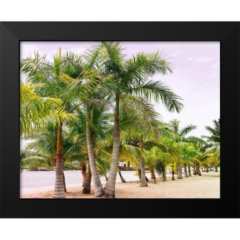 Summer Day Black Modern Wood Framed Art Print by Carpentieri, Natalie