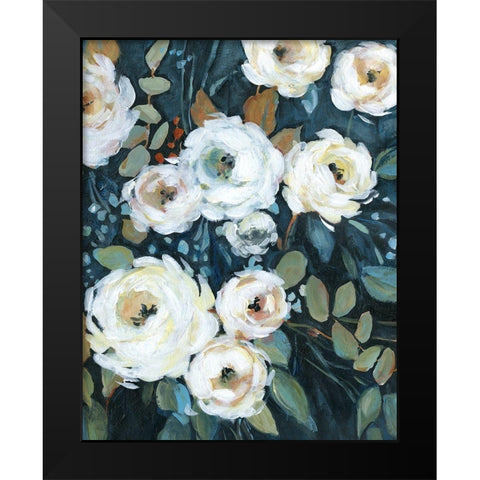 Moonlit Garden III Black Modern Wood Framed Art Print by Robinson, Carol