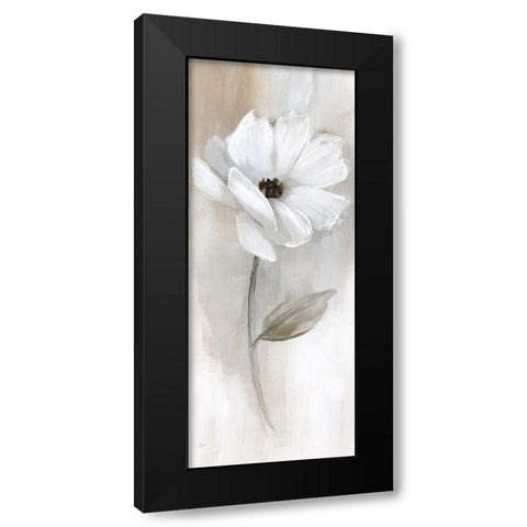 Sheer Elegance I Black Modern Wood Framed Art Print with Double Matting by Nan