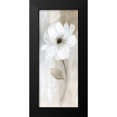 Sheer Elegance II Black Modern Wood Framed Art Print by Nan