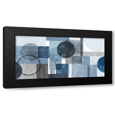 Chelsea Dusk Black Modern Wood Framed Art Print by Carpentieri, Natalie