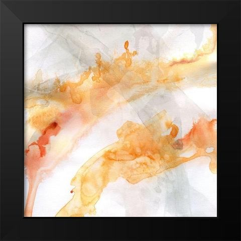 Transparent Opposites I Black Modern Wood Framed Art Print by Robinson, Carol