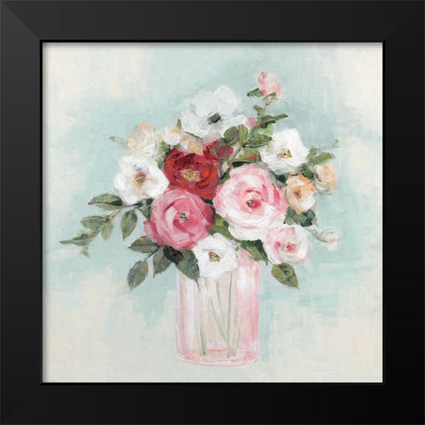 Arrangement of Spring II Black Modern Wood Framed Art Print by Swatland, Sally