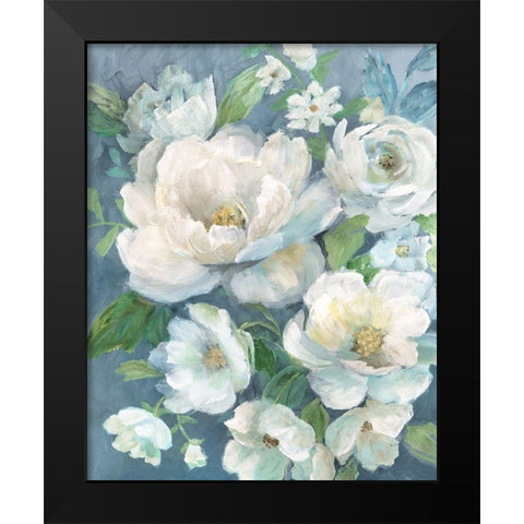 Cottage Radiance I Black Modern Wood Framed Art Print by Nan