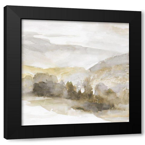 Sahara Sands II Black Modern Wood Framed Art Print with Double Matting by Nan