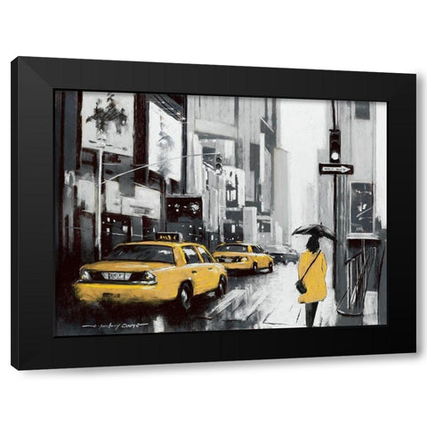 New York City I Black Modern Wood Framed Art Print by Orme, E. Anthony