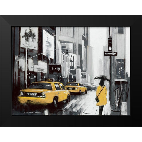 New York City I Black Modern Wood Framed Art Print by Orme, E. Anthony