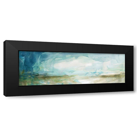 Spring Reflection I Black Modern Wood Framed Art Print with Double Matting by Robinson, Carol