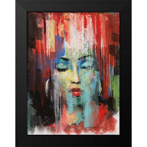 Pop Pastel III Black Modern Wood Framed Art Print by Orme, E. Anthony