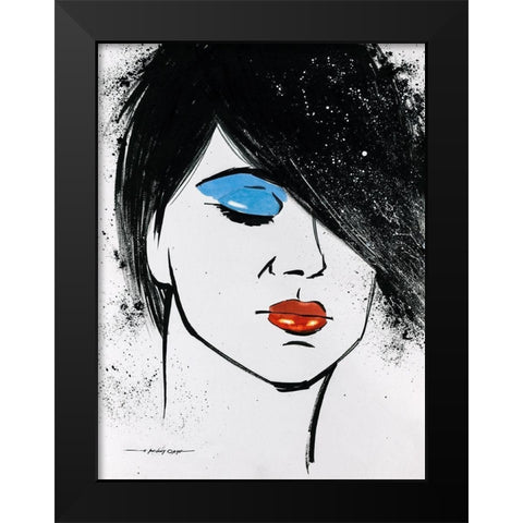 Sketch Pop I Black Modern Wood Framed Art Print by Orme, E. Anthony