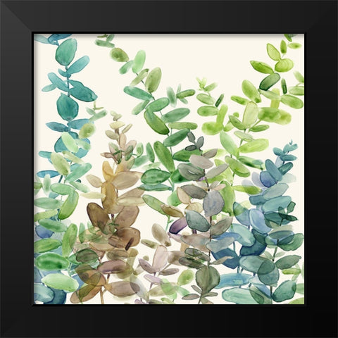 Eucalyptus Grove Black Modern Wood Framed Art Print by Robinson, Carol
