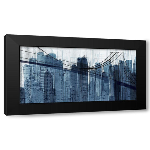 The Other Side Black Modern Wood Framed Art Print by Jill, Susan